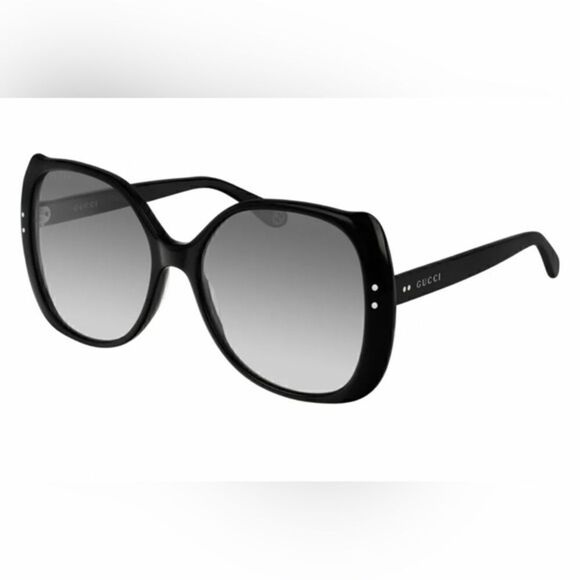 Gucci Logo GG 0472S 001 Sunglasses Black . Comes with Original Case - Picture 1 of 6
